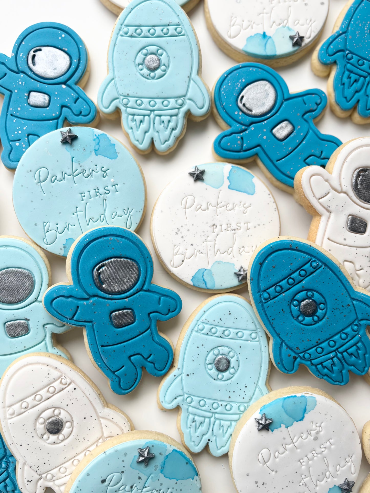 Space theme cookies