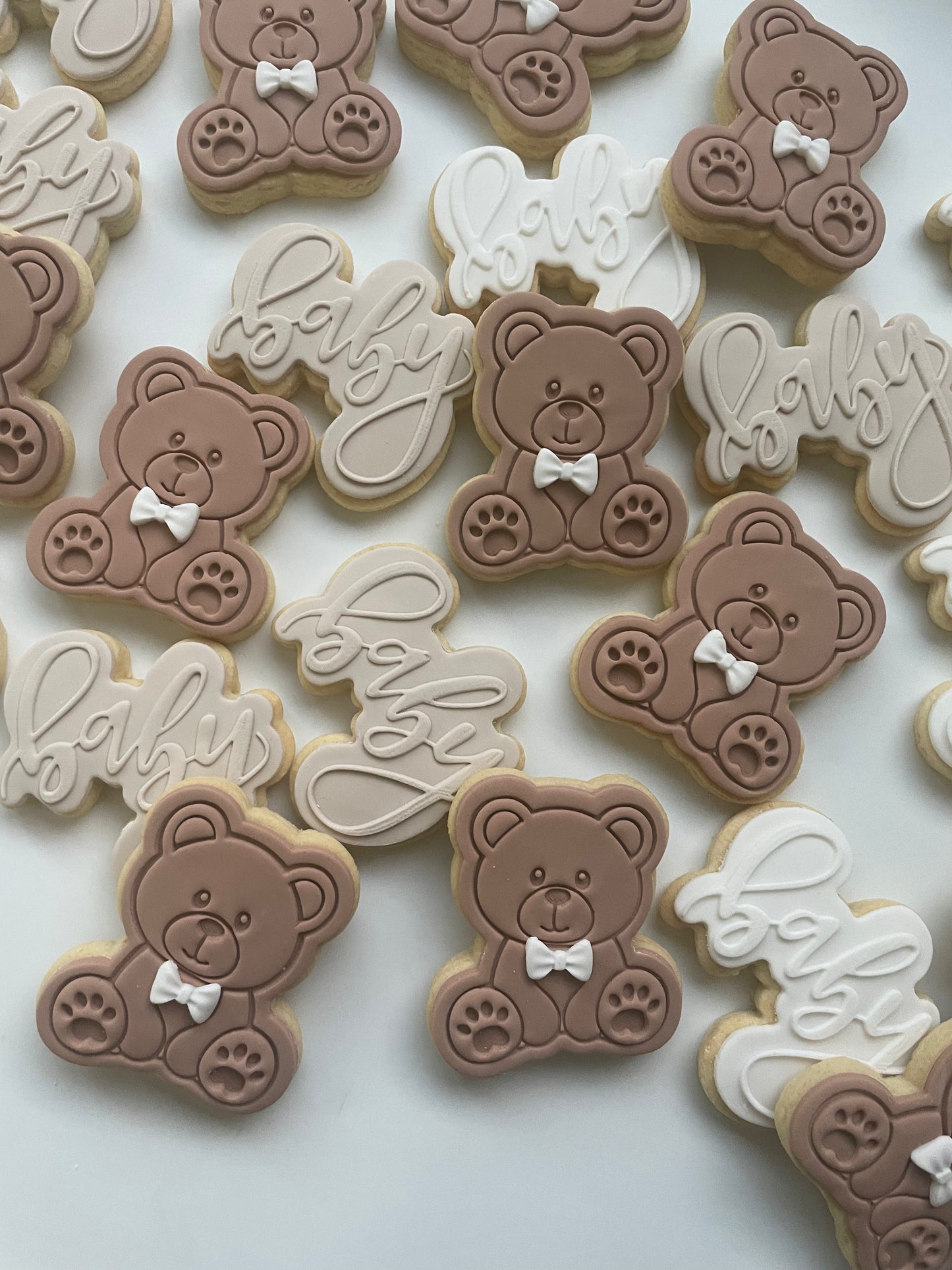 Teddy/Baby cookies