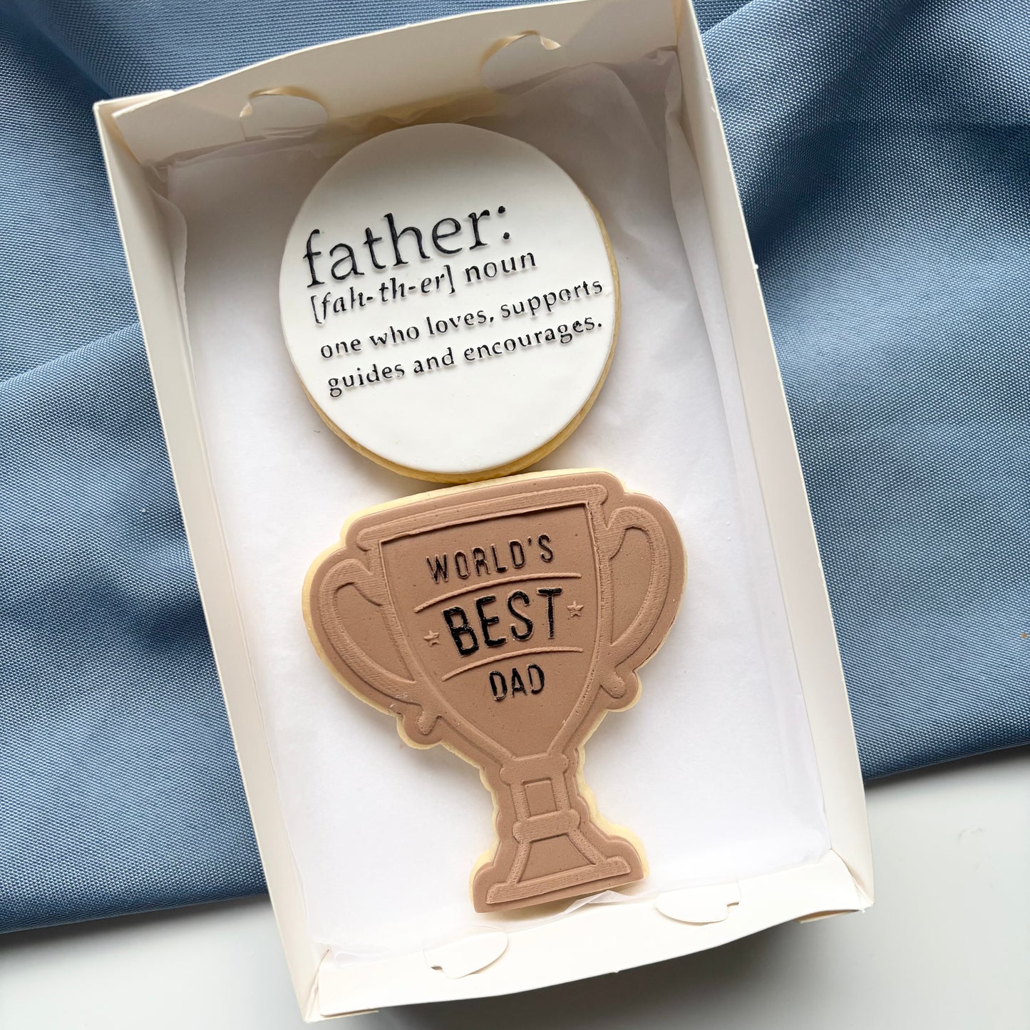 FATHER’S DAY COOKIES “WORLDS BEST DAD”