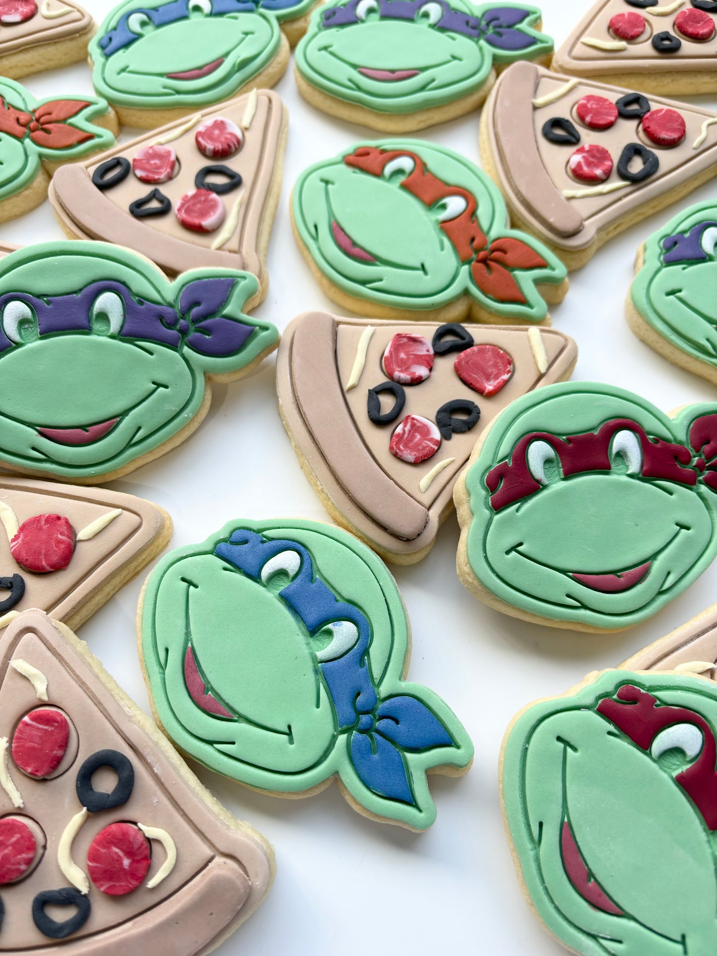 NINJA TURTLES COOKIES
