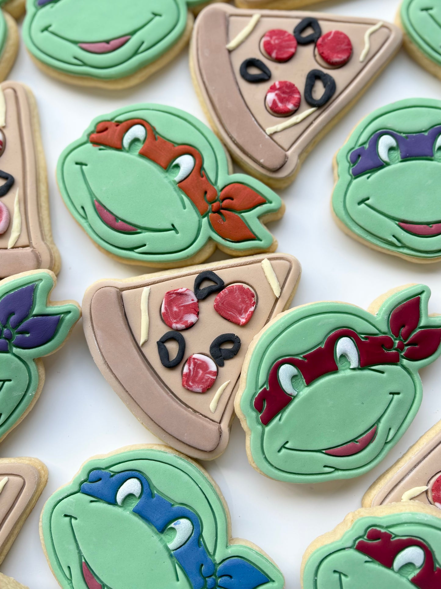 NINJA TURTLES COOKIES