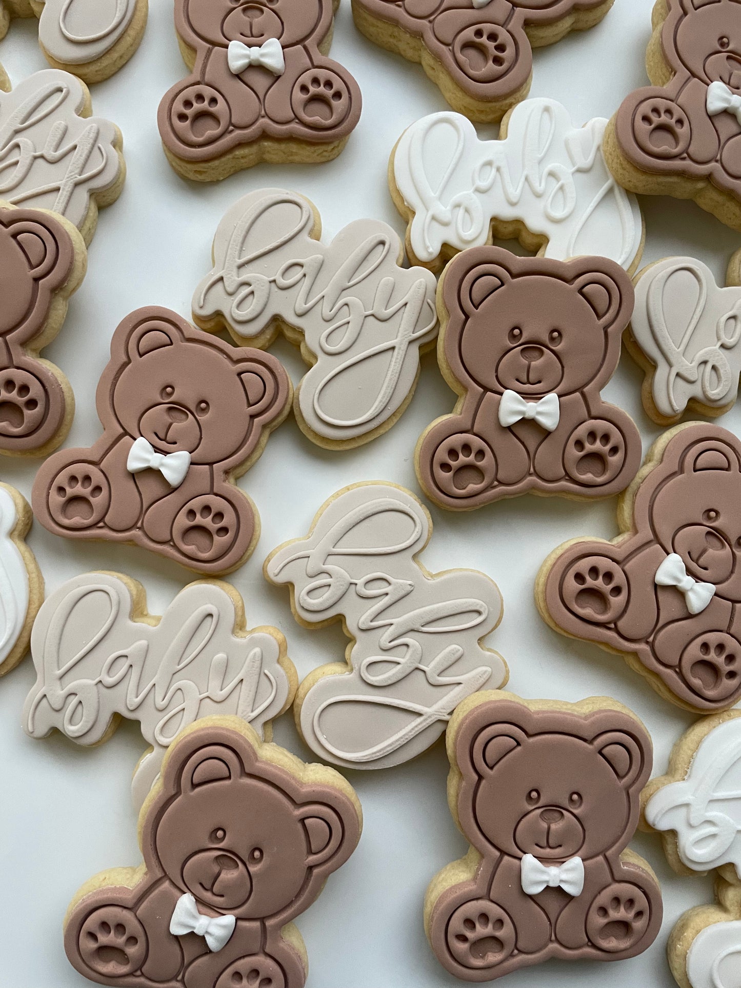 Teddy/Baby cookies