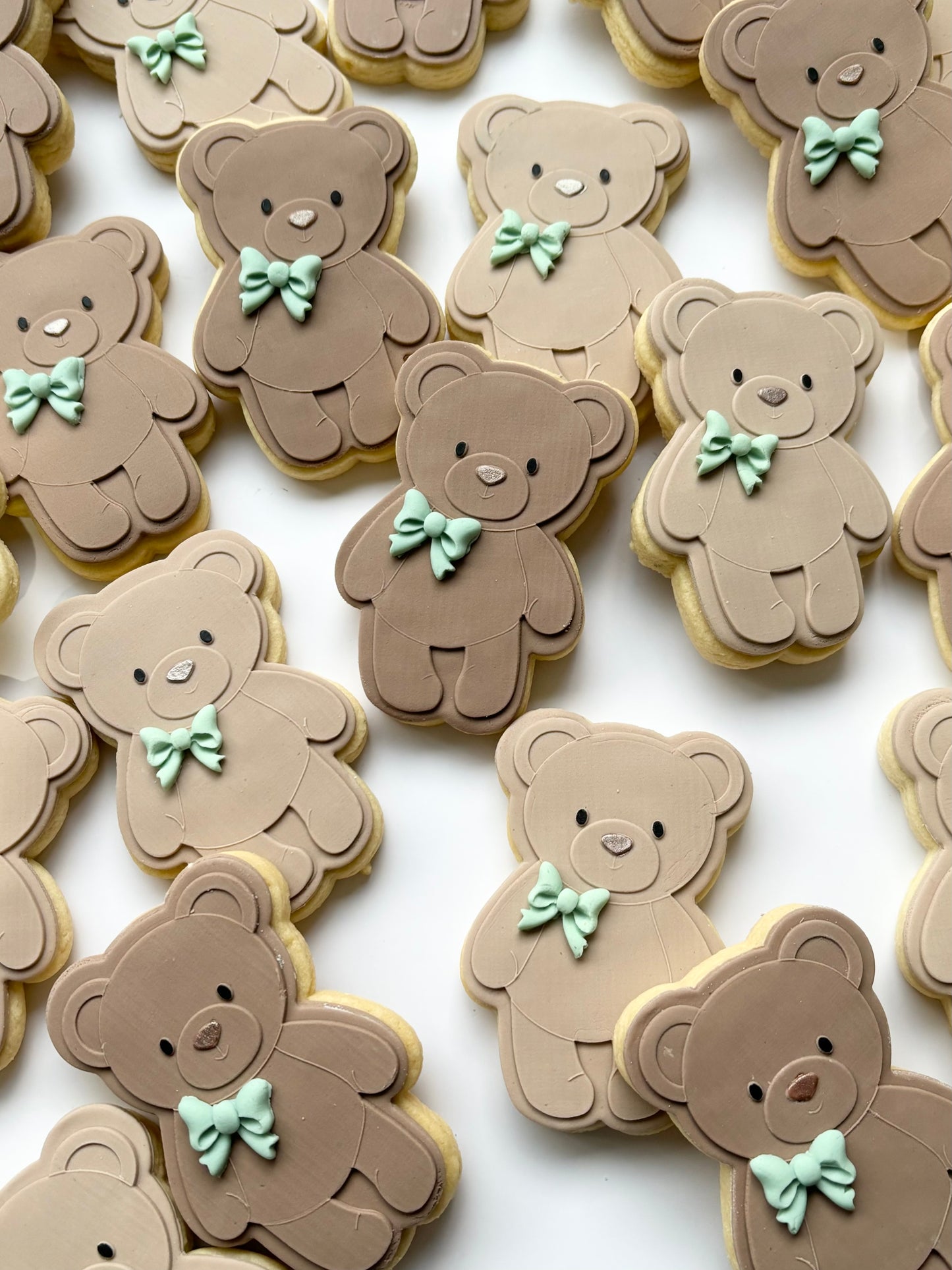 Teddy bear cookies