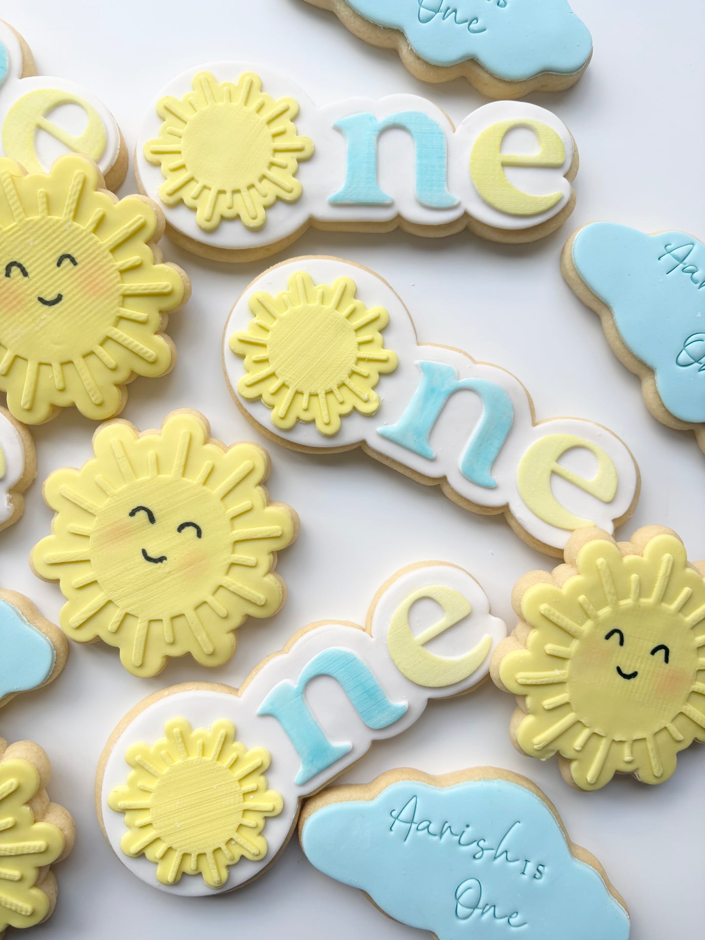 First Trip Around the Sun Cookies – Custom 1st Birthday Cookies