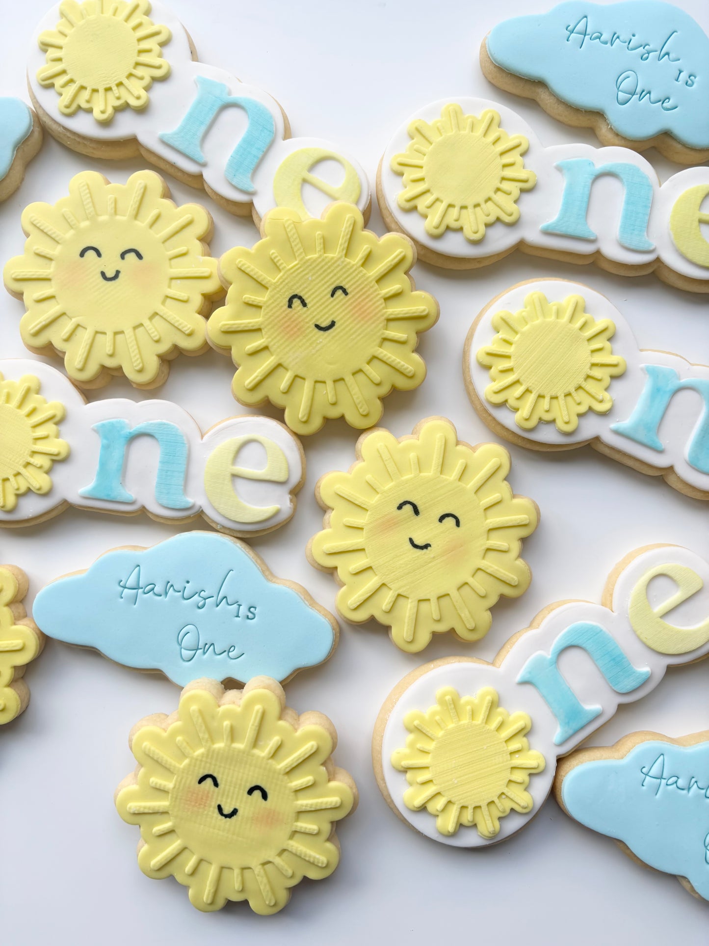 First Trip Around the Sun Cookies – Custom 1st Birthday Cookies