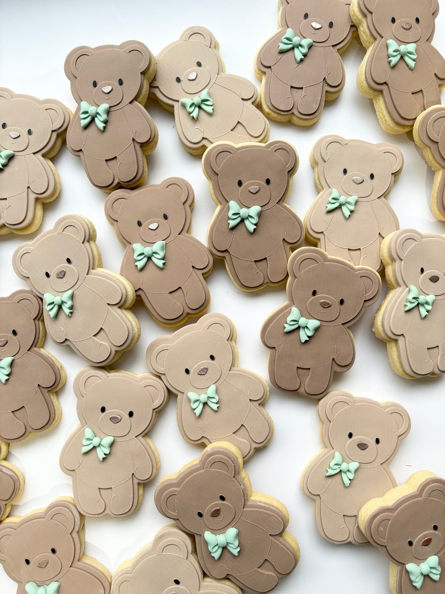 Teddy bear cookies