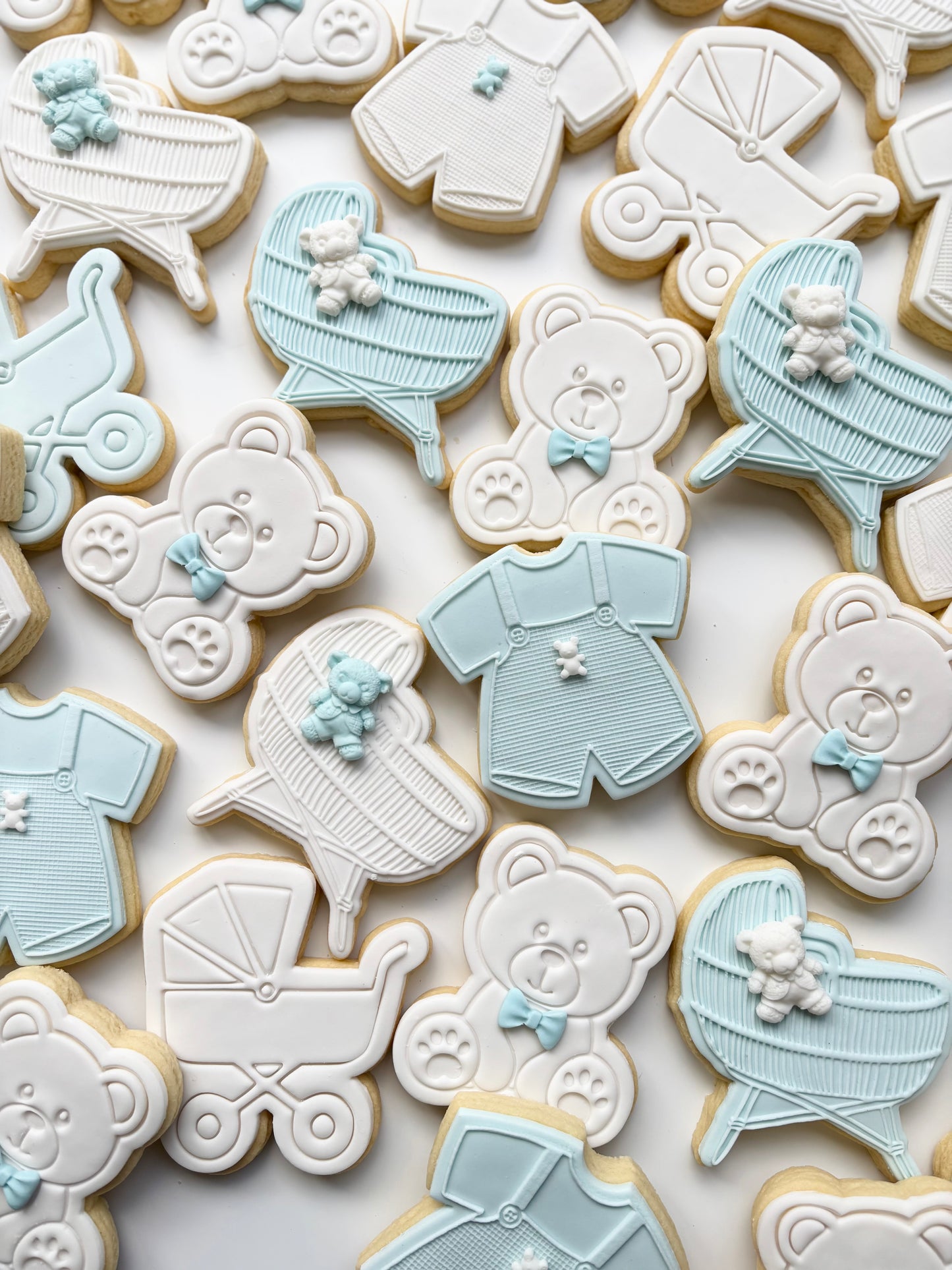 MIXED FONDANT BABY COOKIES