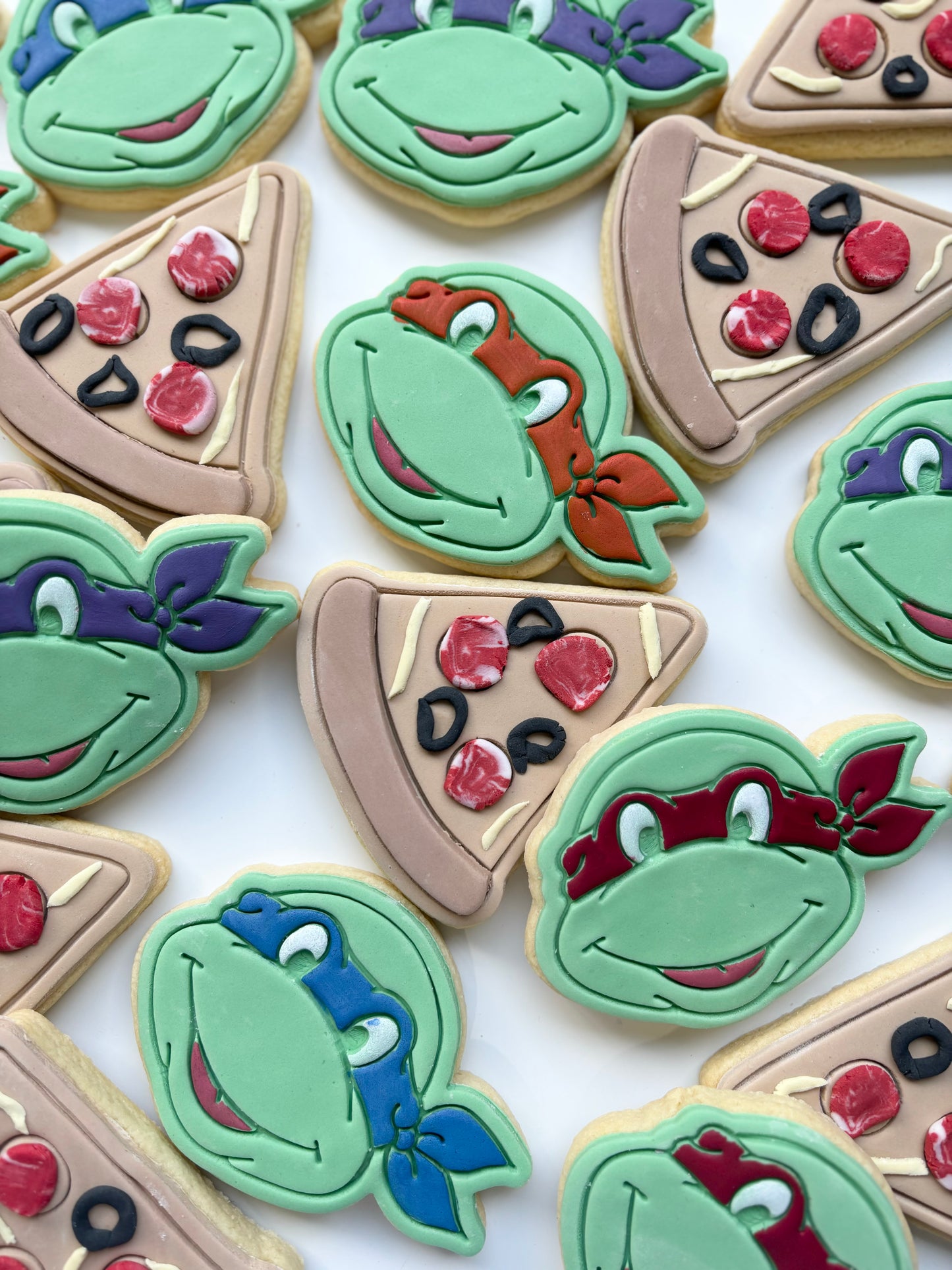 NINJA TURTLES COOKIES