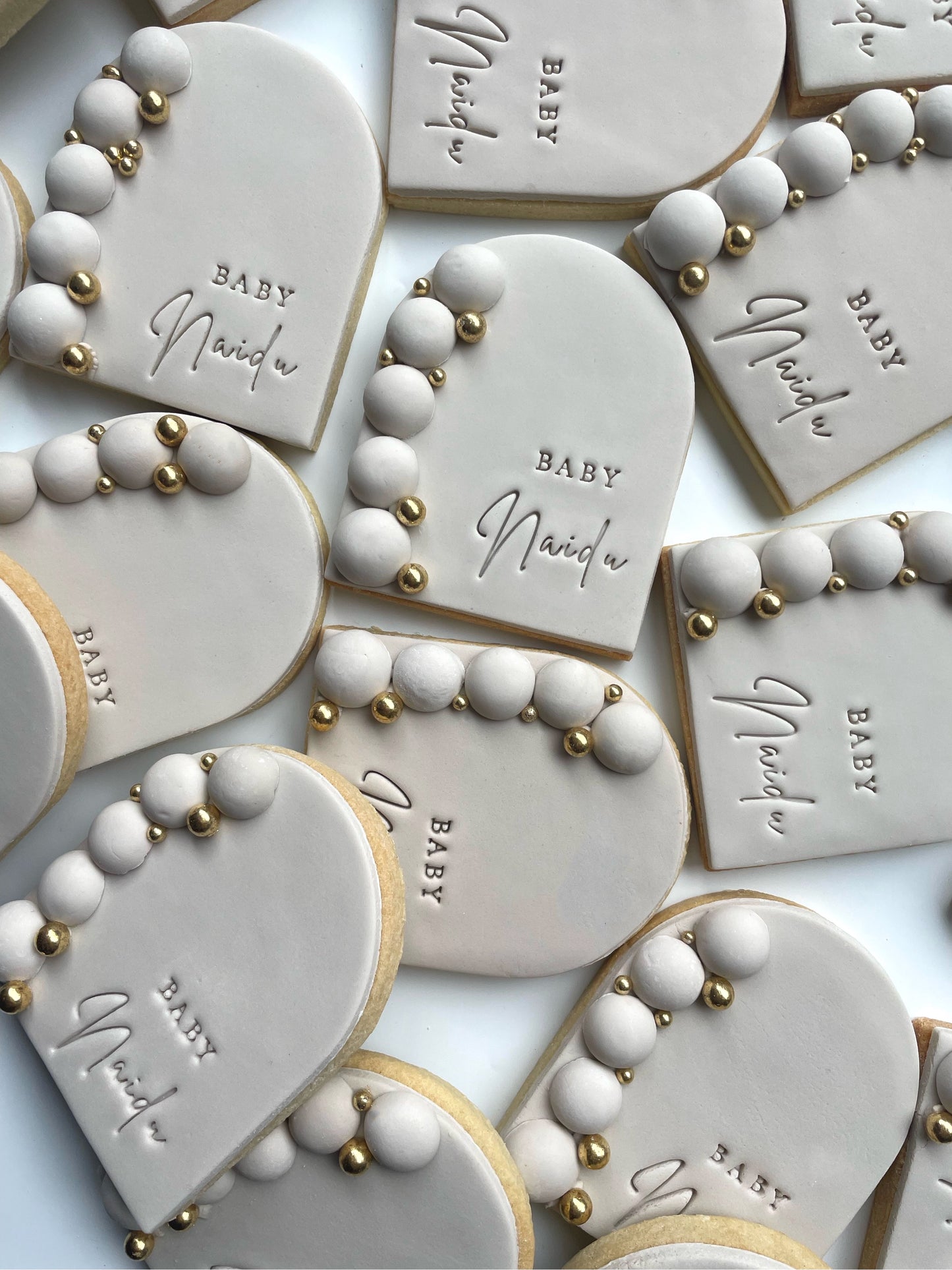 Balloon garland cookies