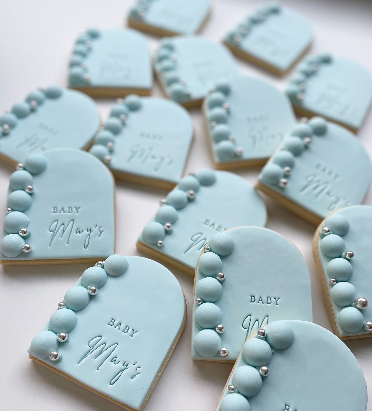 Balloon garland cookies