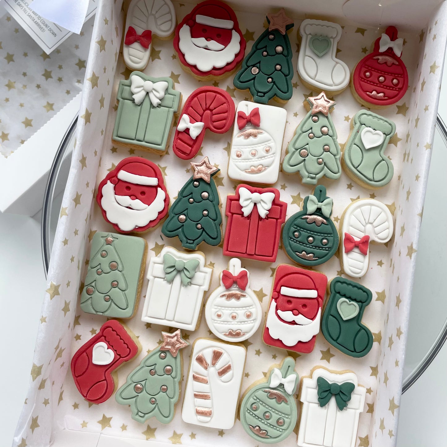Advent cookie calendar