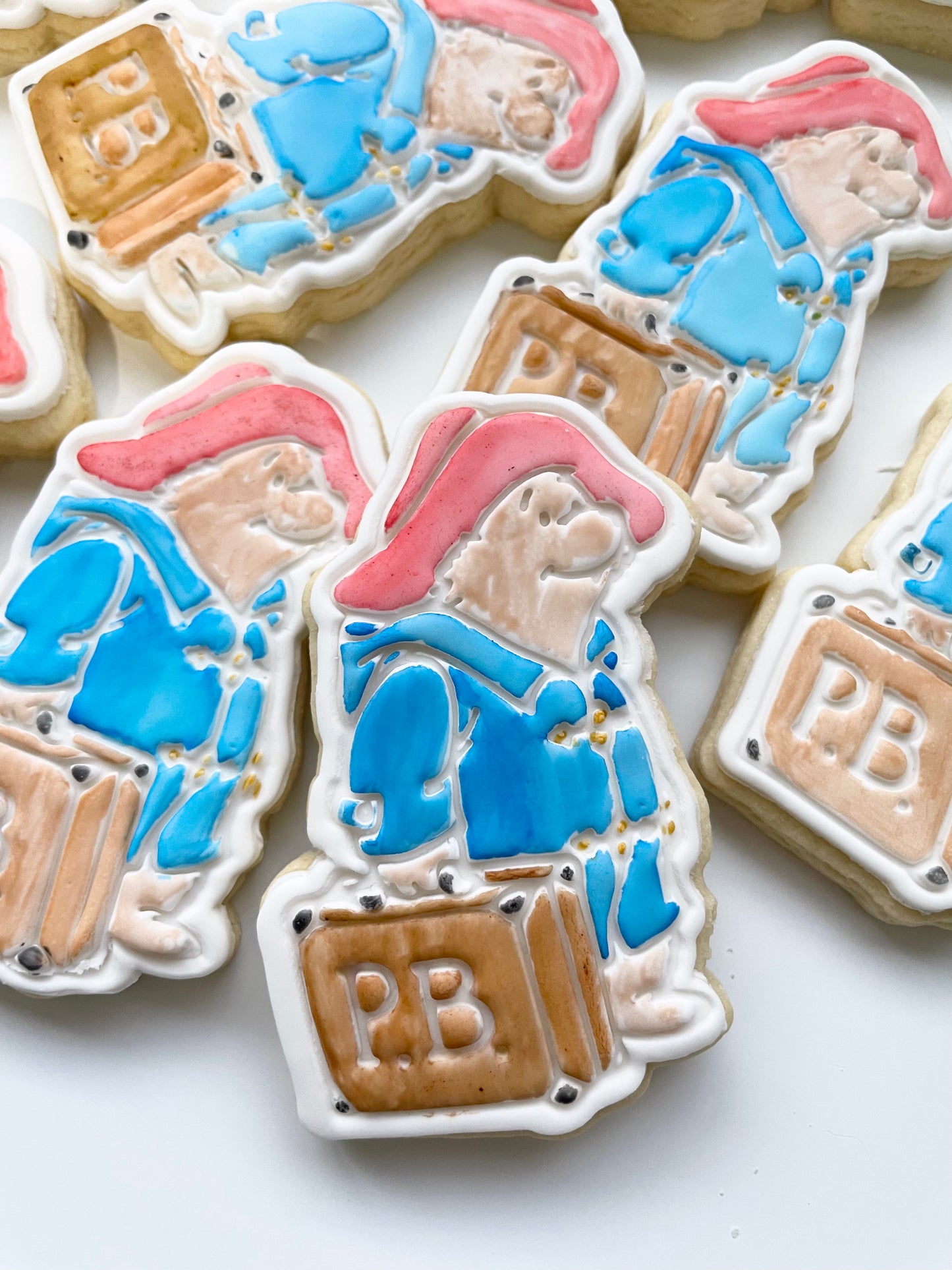 Paddington Bear cookies