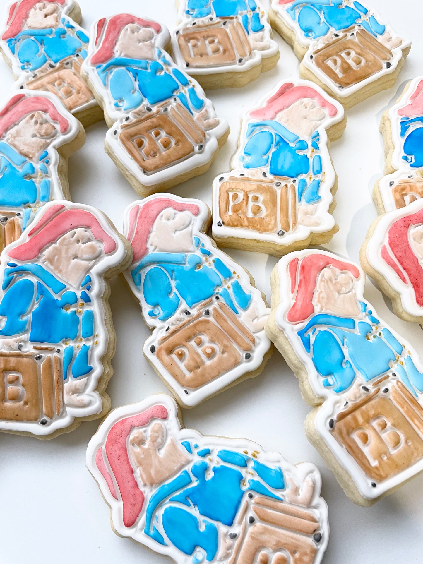 Paddington Bear cookies