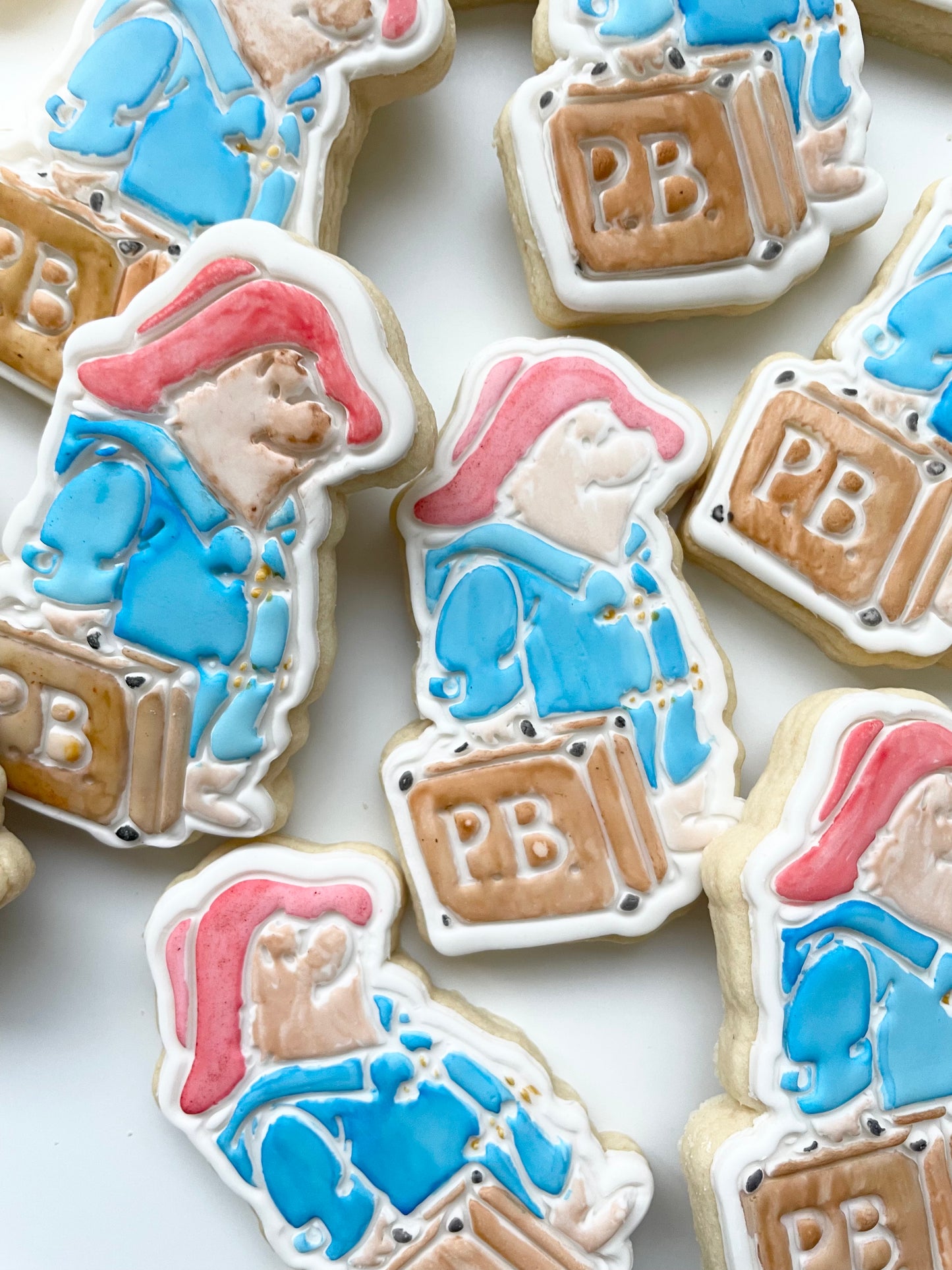 Paddington Bear cookies