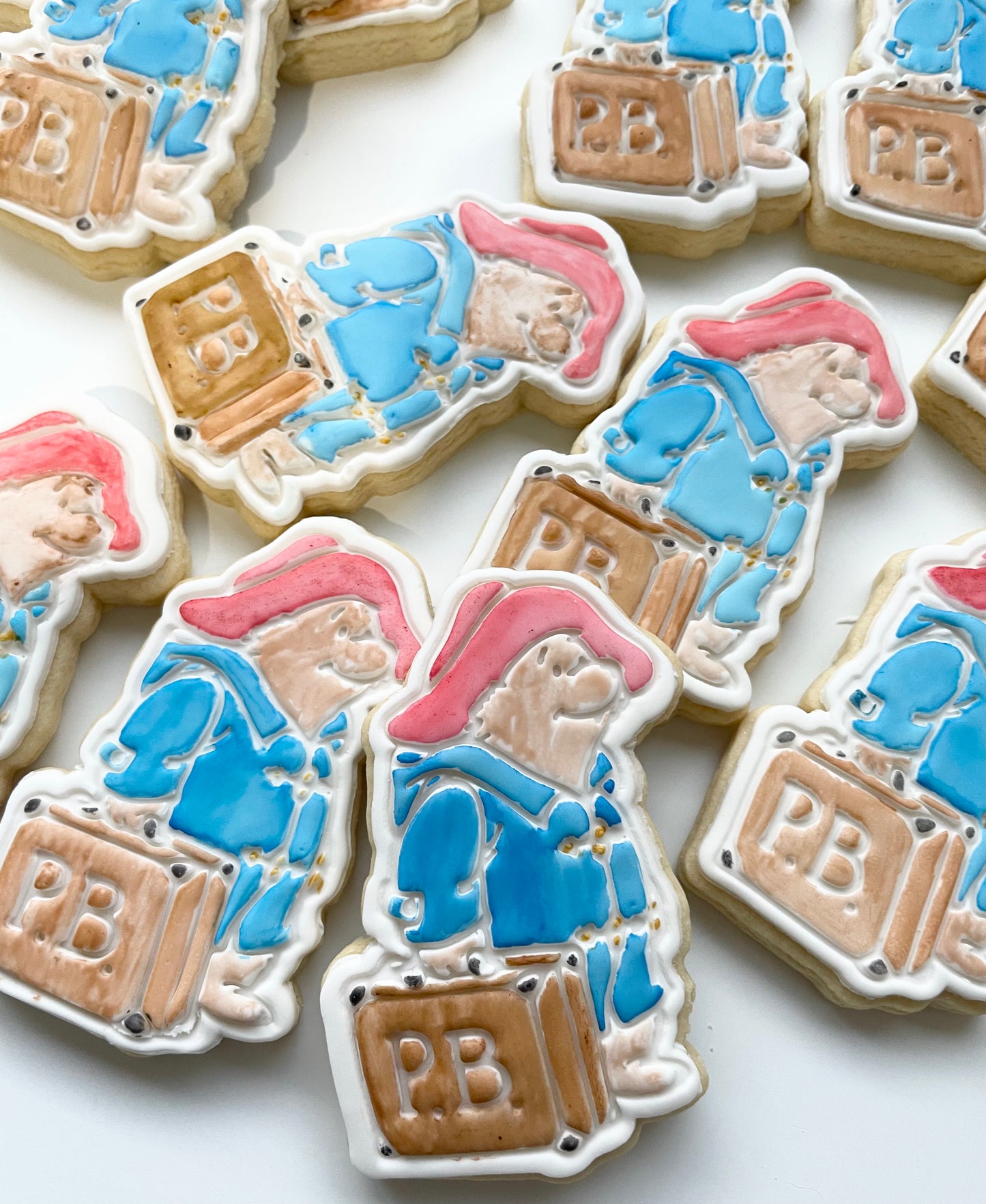 Paddington Bear cookies
