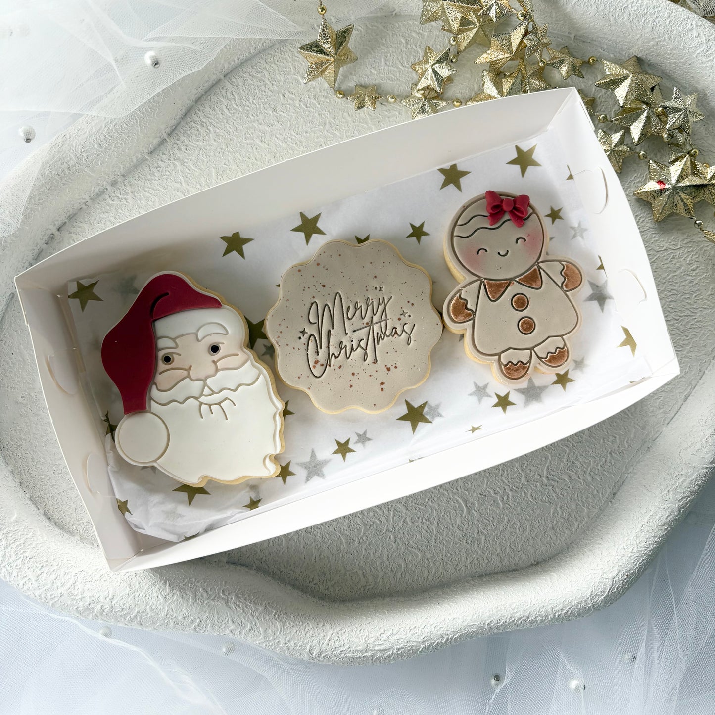 CHRISTMAS COOKIES GINGERBREAD 3 PACK