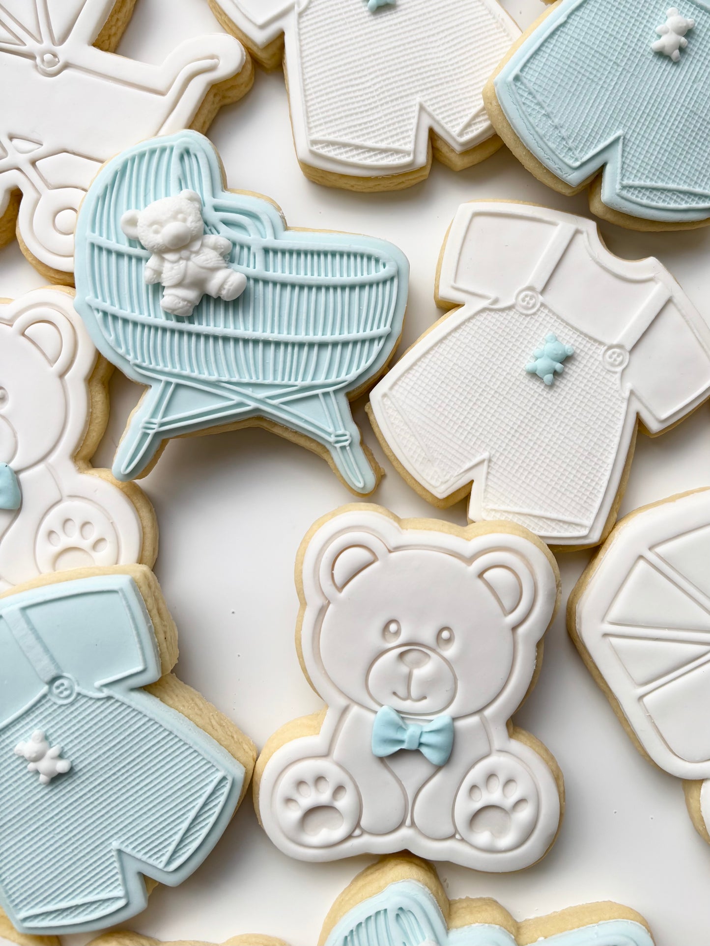 MIXED FONDANT BABY COOKIES