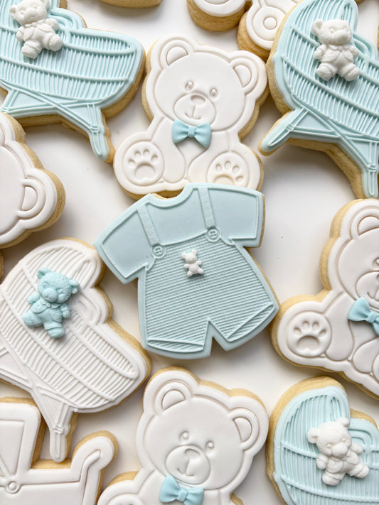 MIXED FONDANT BABY COOKIES