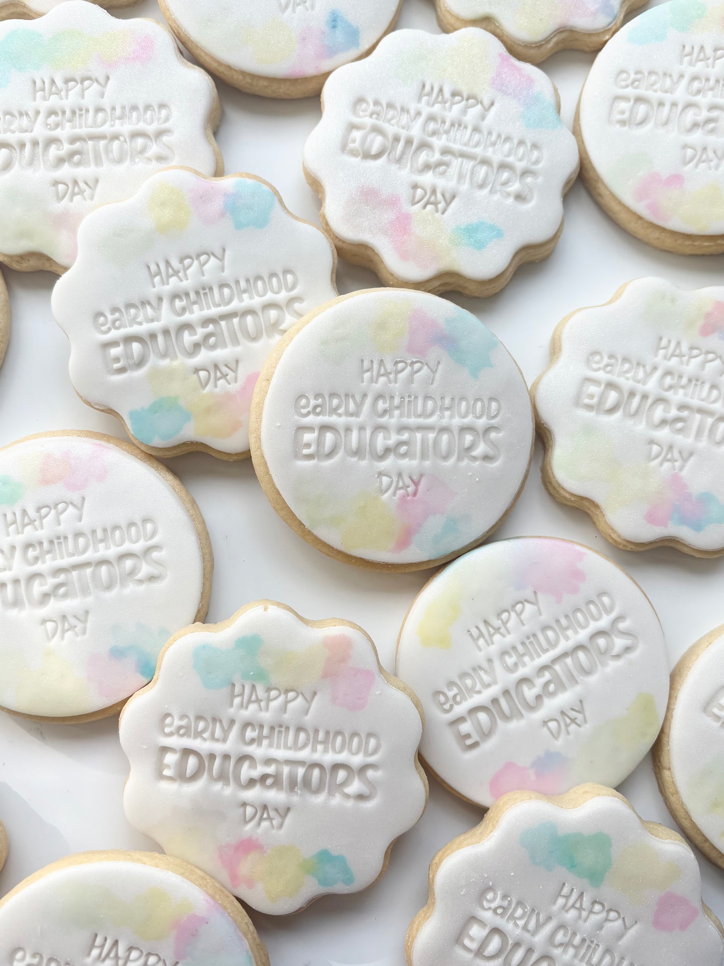 Early Educators Day Cookies | Custom Teacher Appreciation Gifts