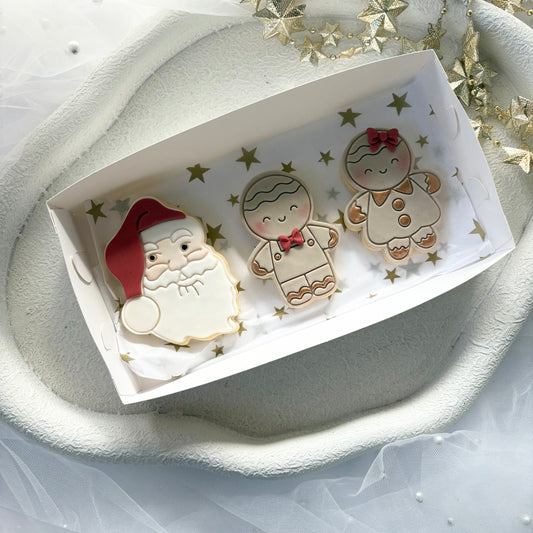 CHRISTMAS GINGERBREAD COOKIES 3 PACK