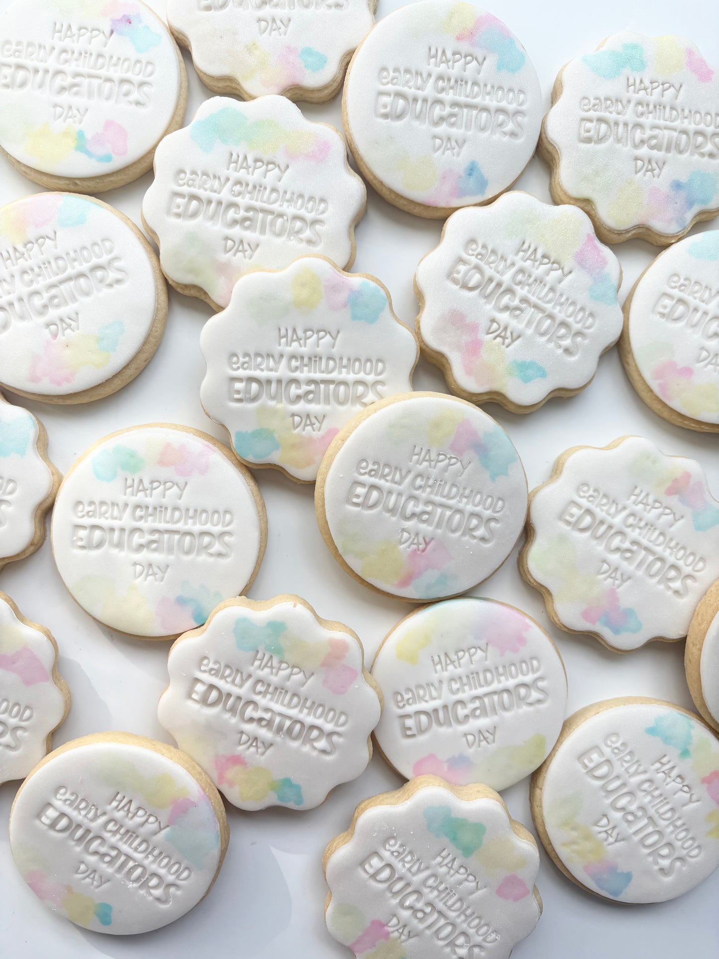 Early Educators Day Cookies | Custom Teacher Appreciation Gifts