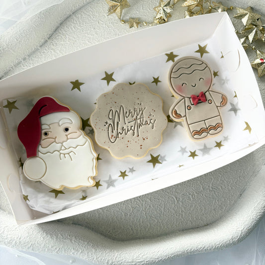 CHRISTMAS COOKIES GINGERBREAD 3 PACK