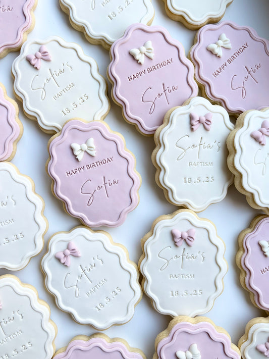 OVAL WAVY COOKIES