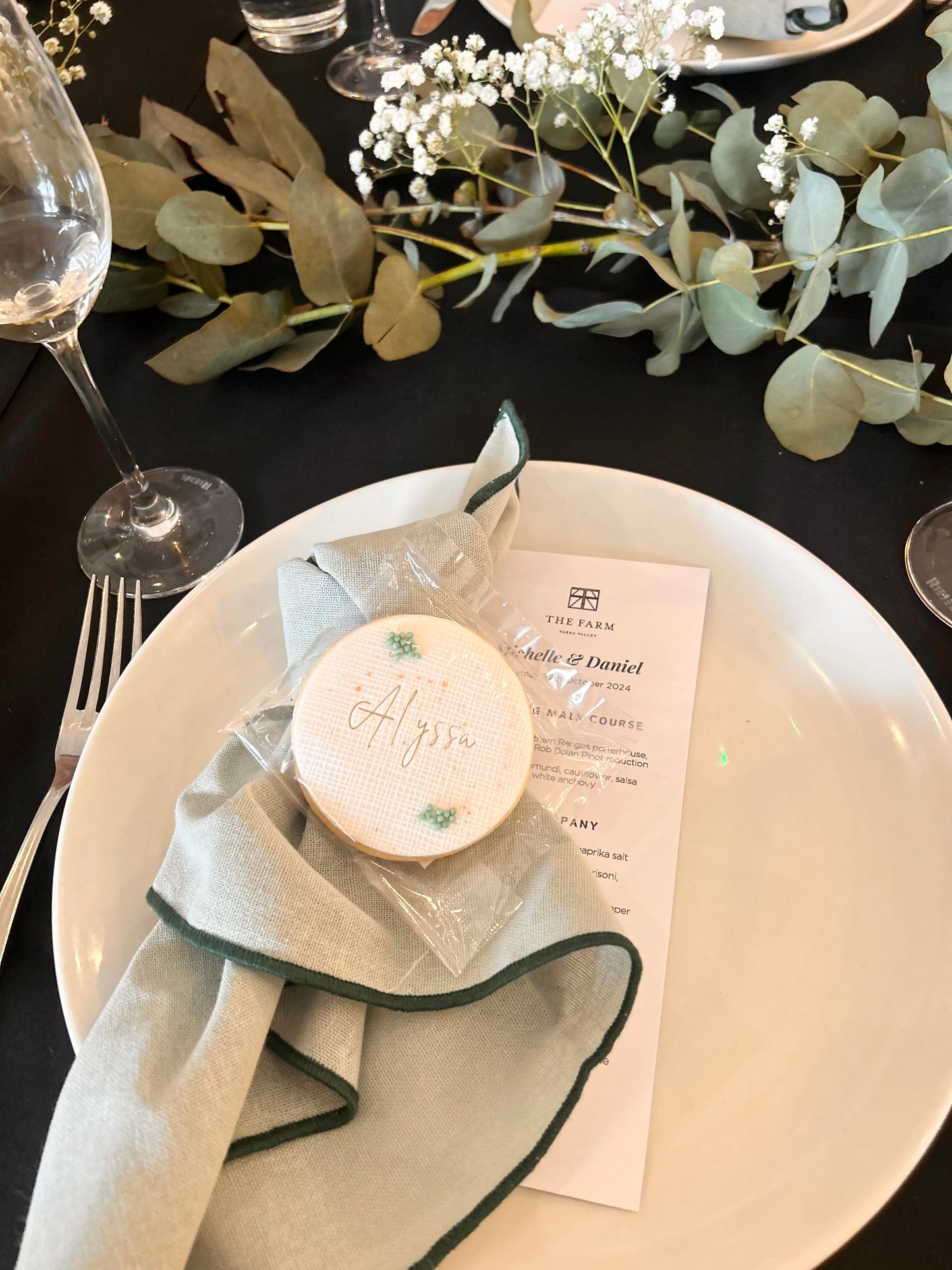 PLACE CARD COOKIES