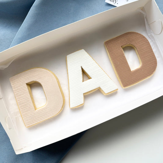 FATHER’S DAY “DAD” COOKIES