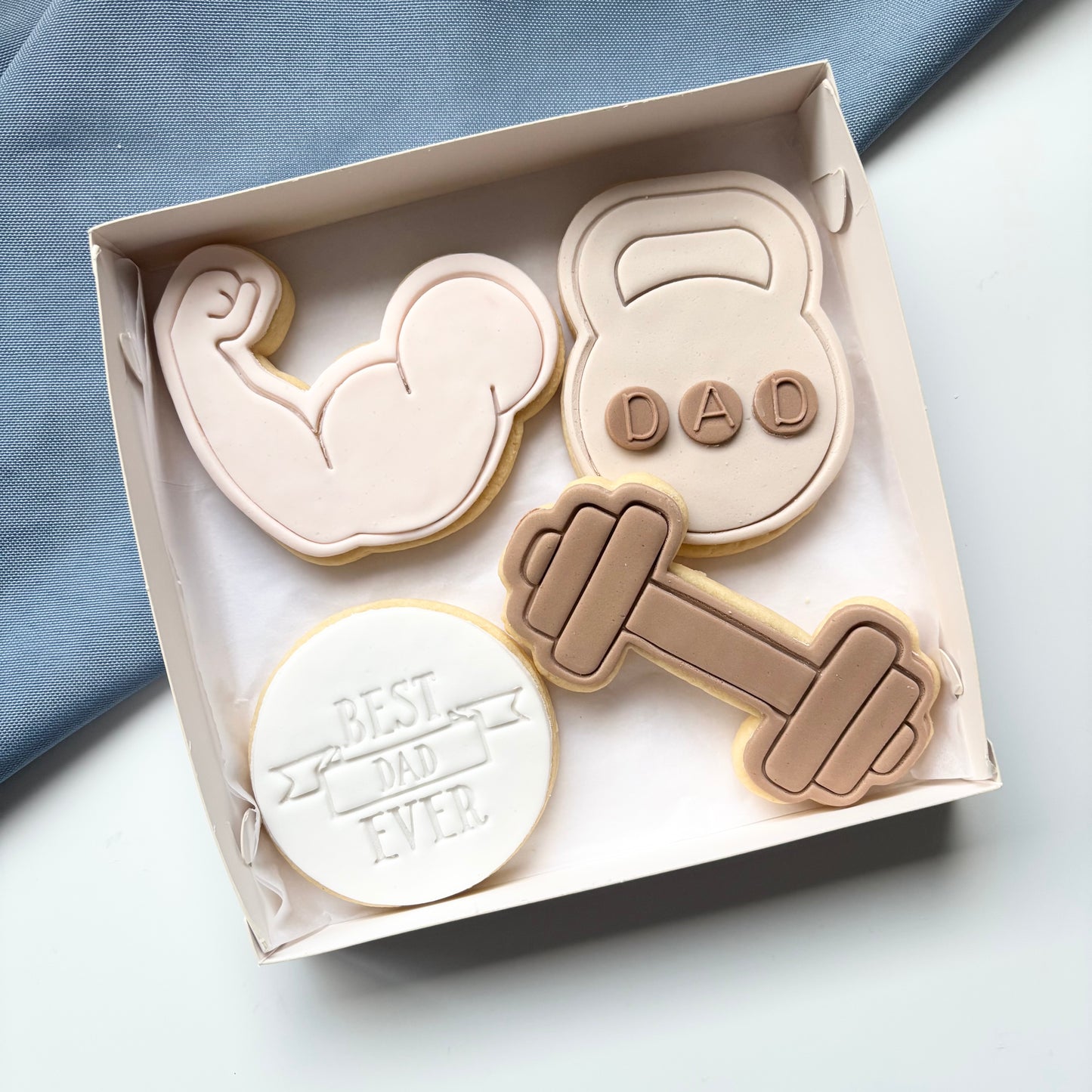 FATHER’S DAY GYM DAD COOKIES