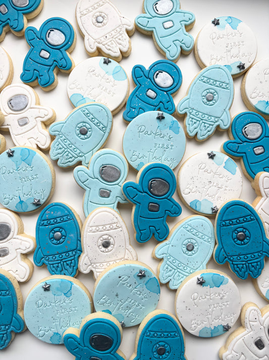 SPACE THEME COOKIES