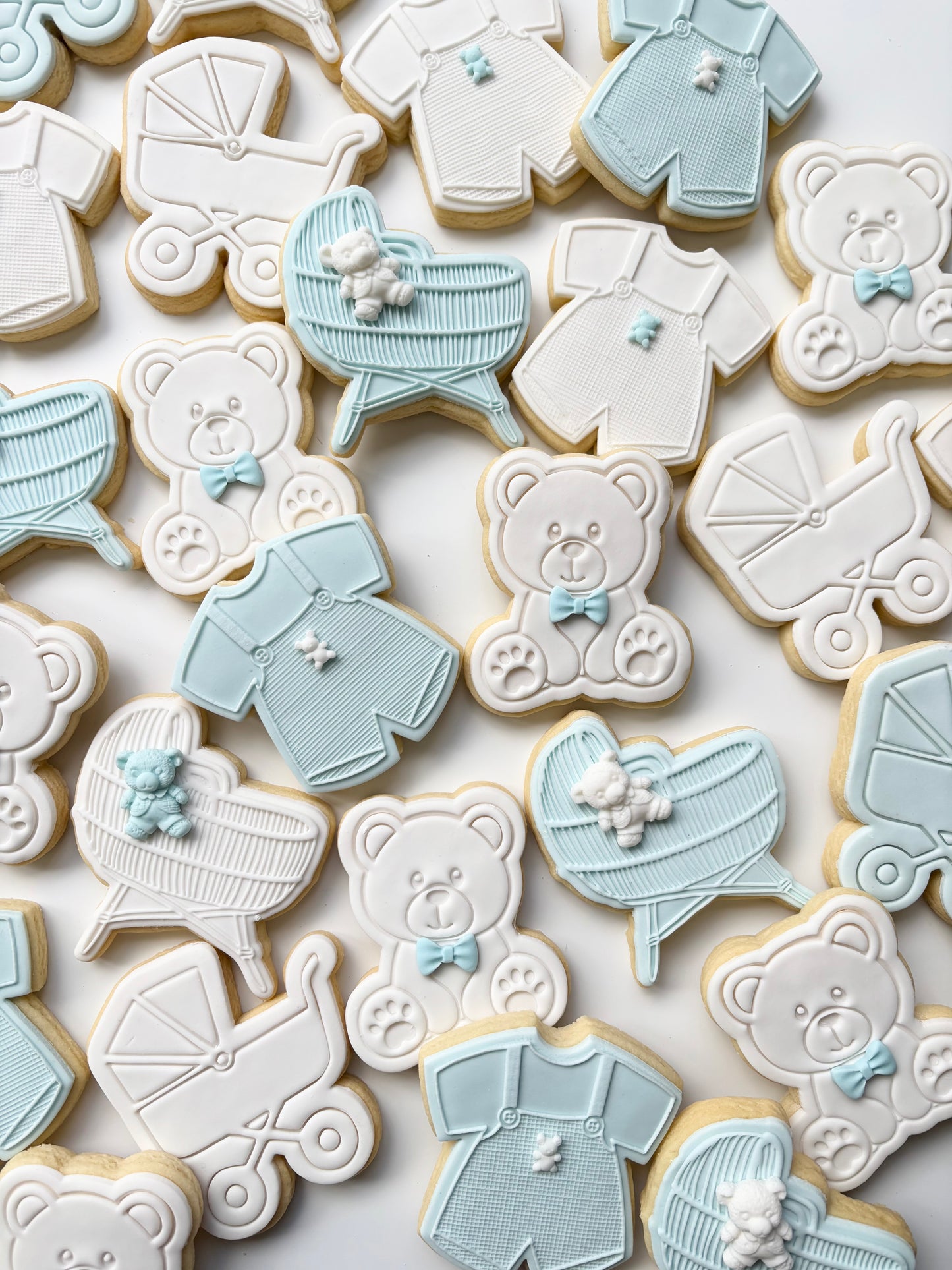 MIXED FONDANT BABY COOKIES