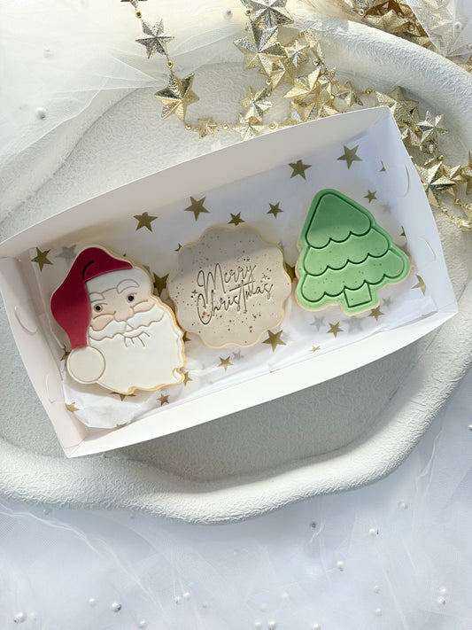 CHRISTMAS COOKIE 3 PACK TREE