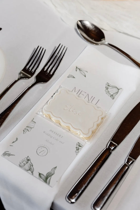 PLACE-CARD COOKIE