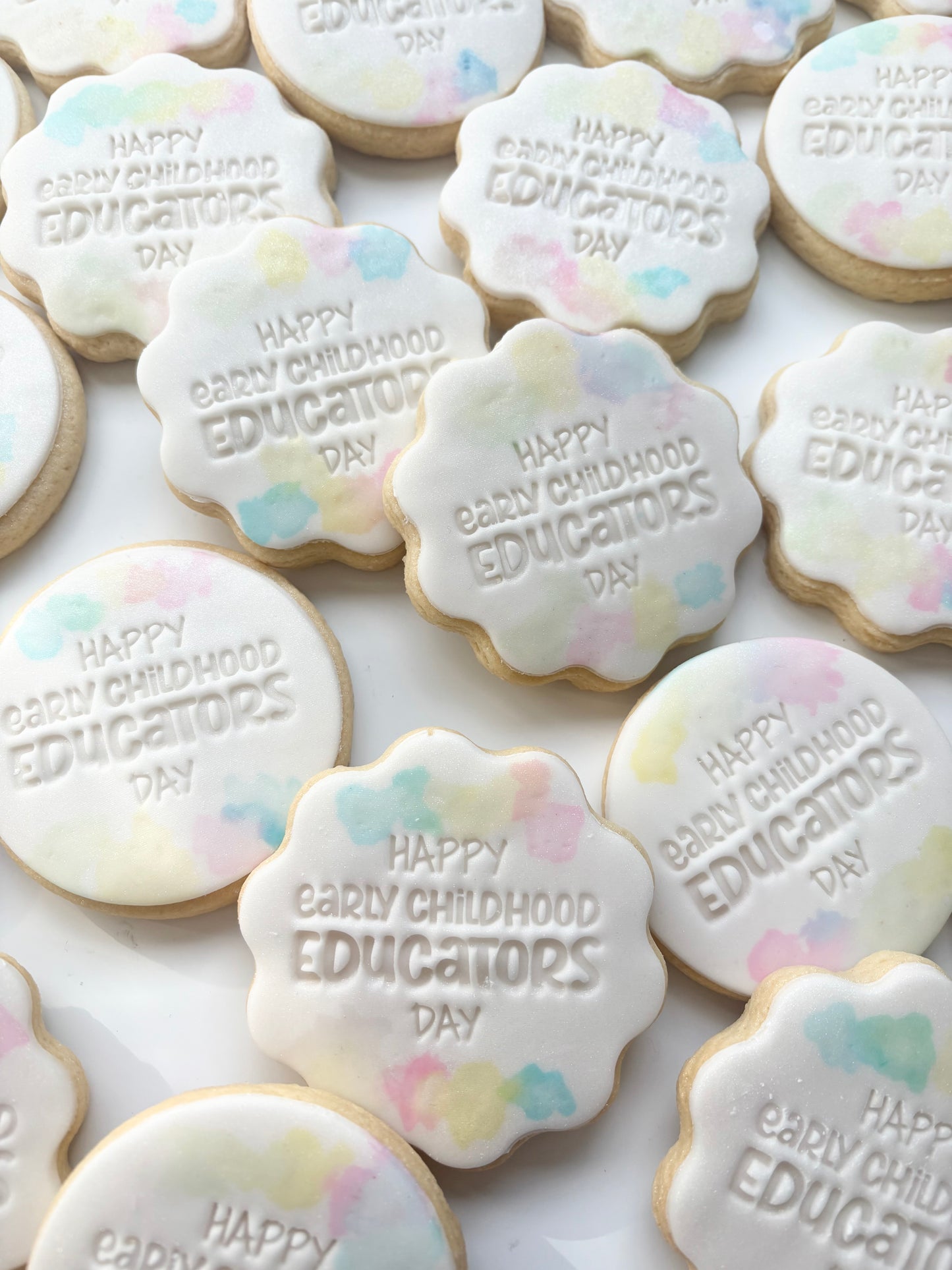 Early Educators Day Cookies | Custom Teacher Appreciation Gifts