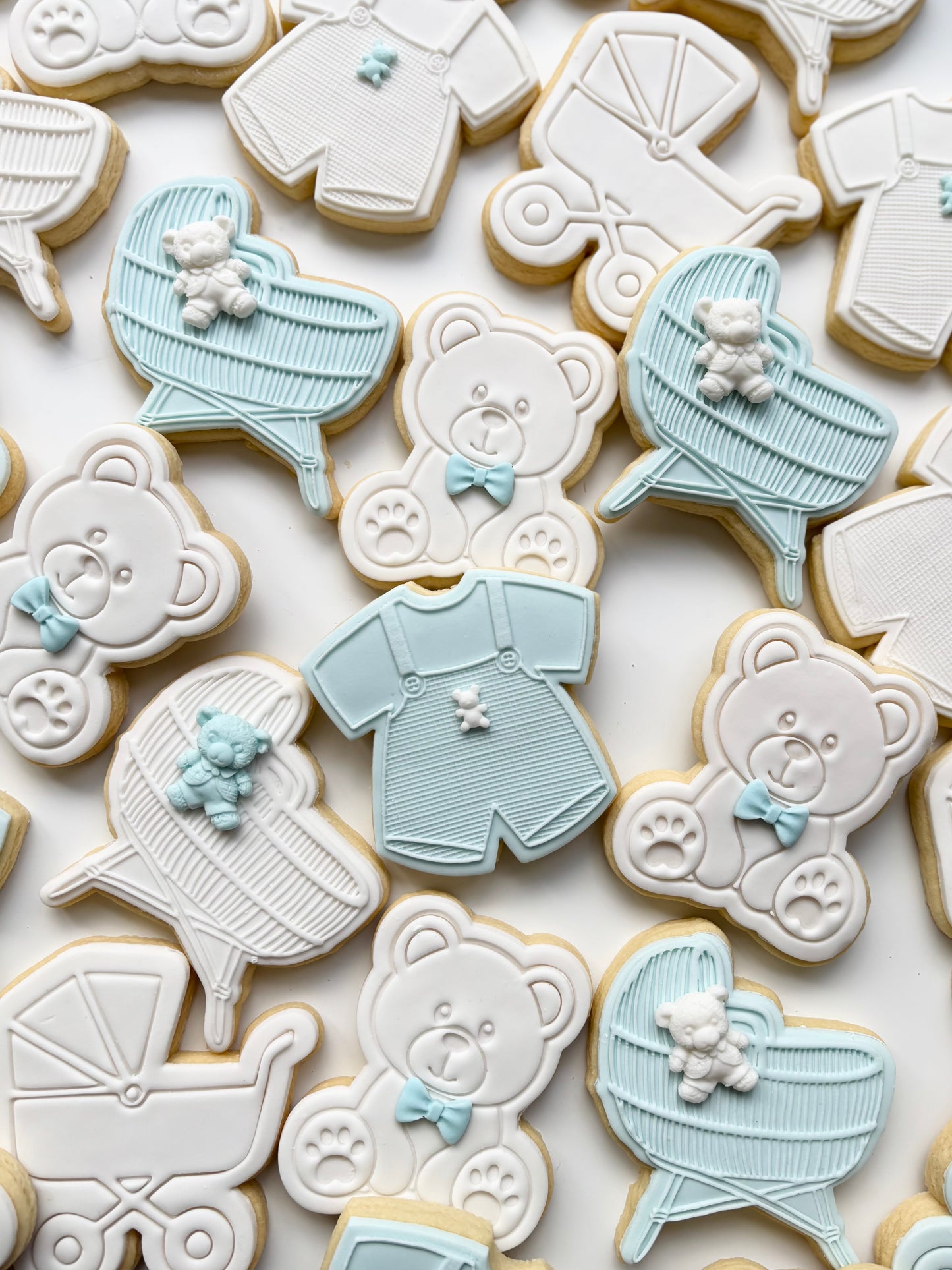 MIXED FONDANT BABY COOKIES
