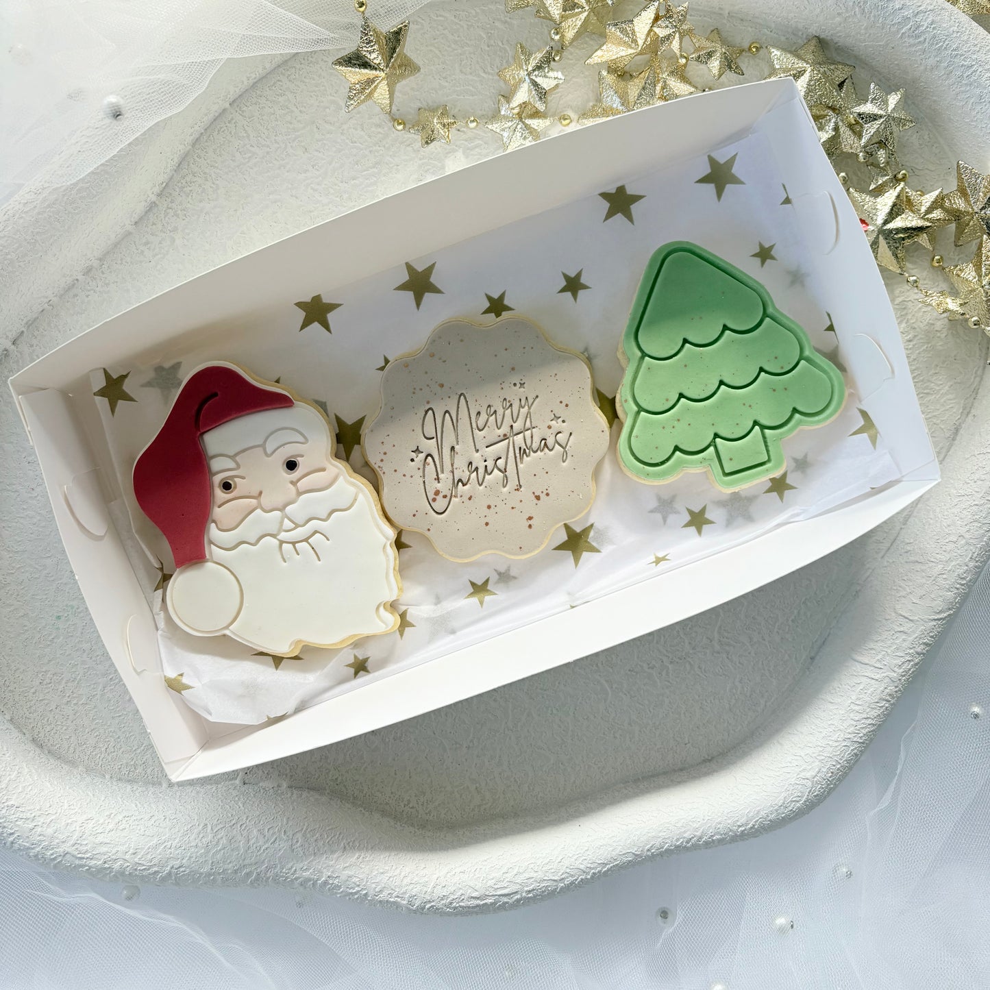 CHRISTMAS COOKIE 3 PACK TREE