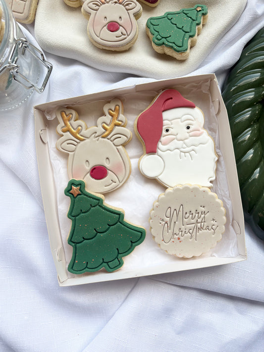 Christmas Classics Gift Box (4 Cookies)