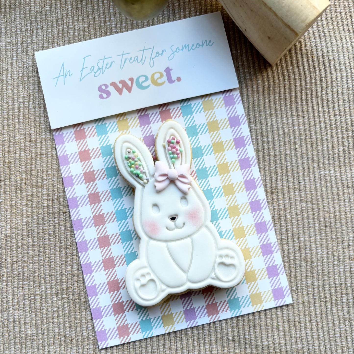 EASTER BUNNY COOKIE SWEET TREAT