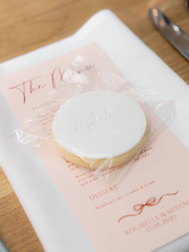 PLACE CARD COOKIES