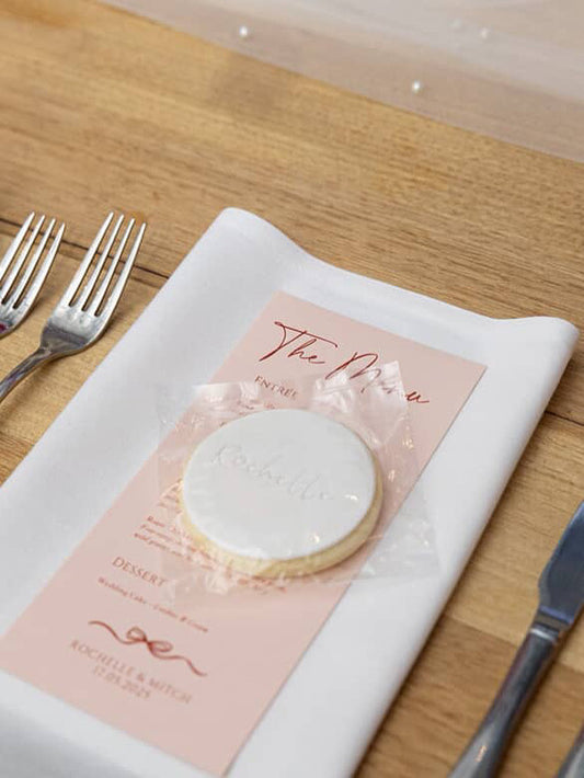 PLACE CARD COOKIES