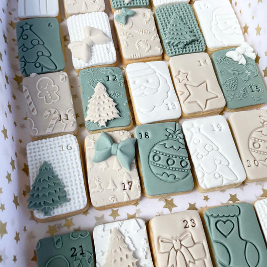 Advent cookie calendar